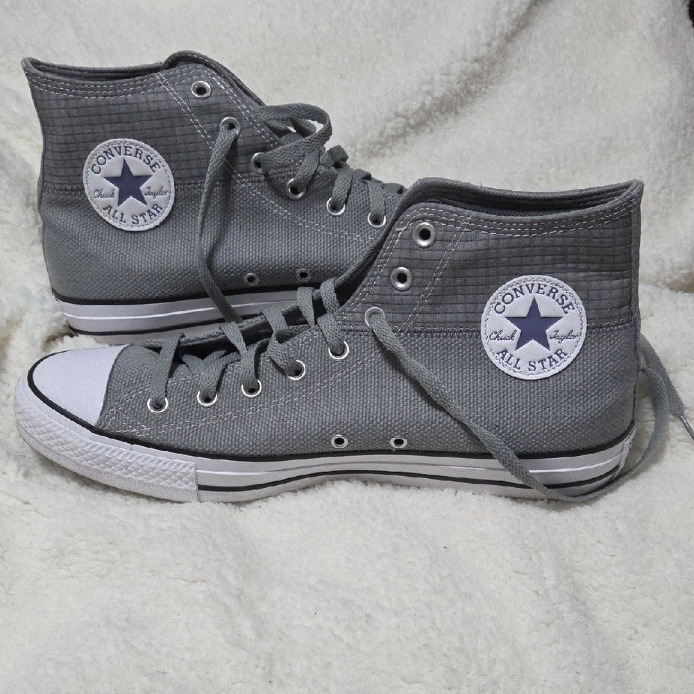 Converse Charcoal High-Top Sneakers